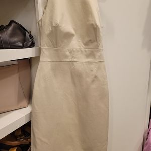 Banana Republic tan dress